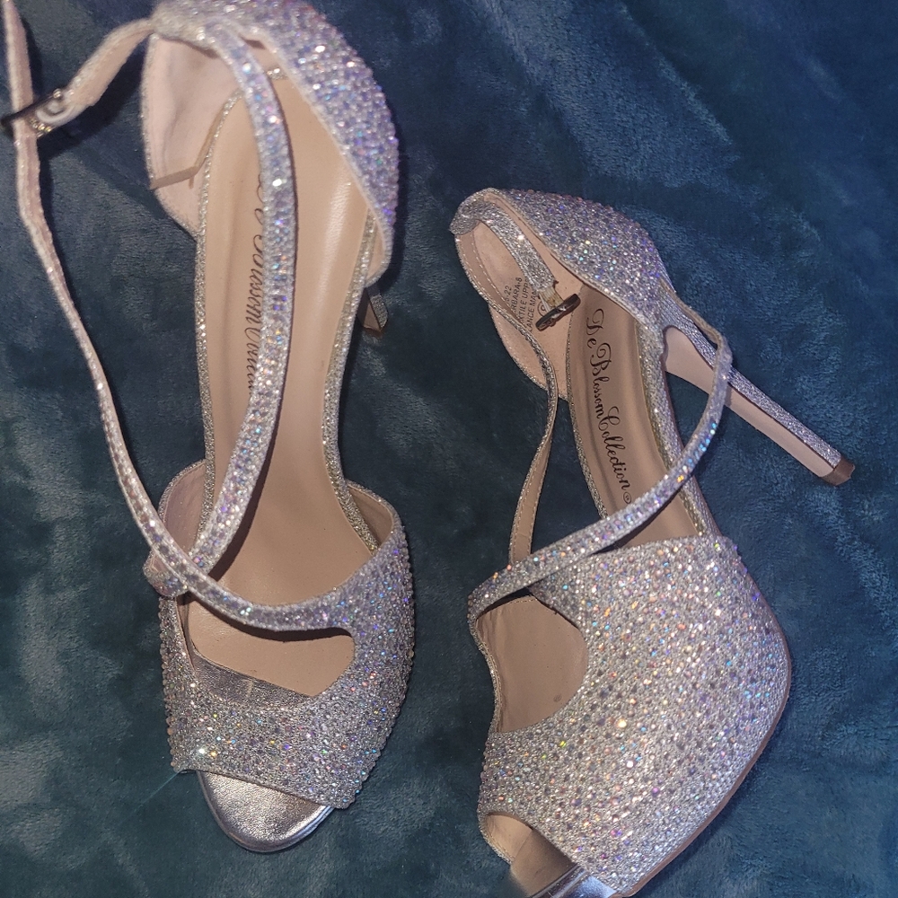 Glitter heels